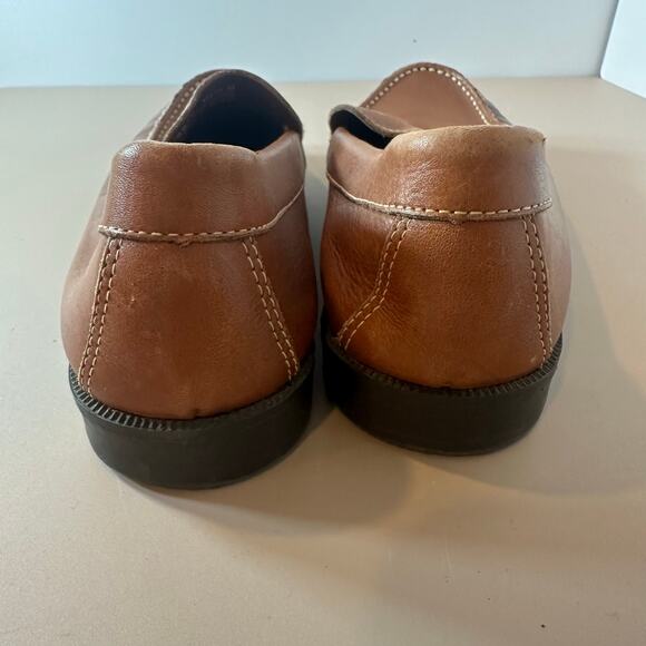 Decoys by Auditions Leather Slip On Loafers Flats 10.5 10.5N Women's Camel Brown - Picture 11 of 12